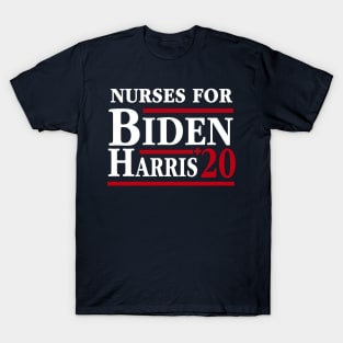 Nurses For Biden Harris 2020 T-Shirt